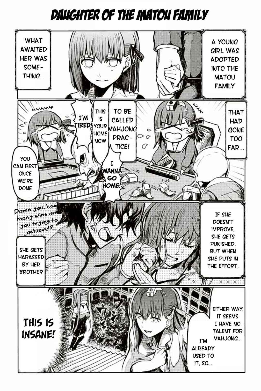 Page 1 Chapter 118 Fate/mahjong night - Seihai Sensou