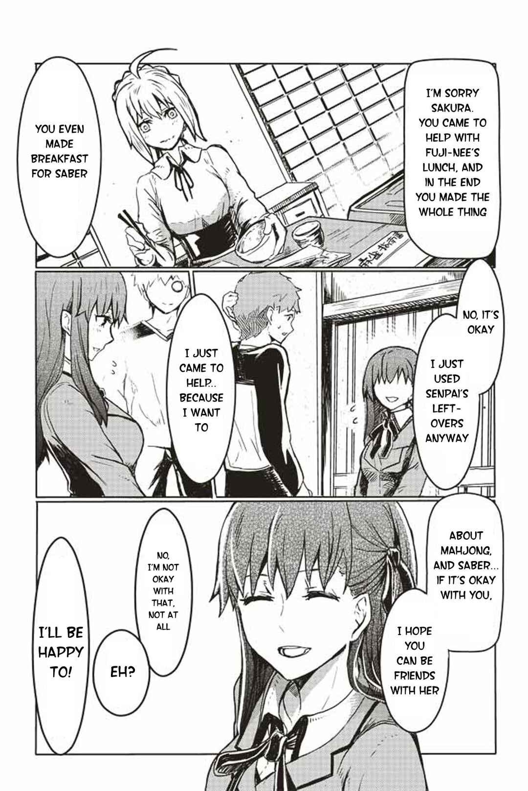 Page 1 Chapter 63 Fate/mahjong night - Seihai Sensou