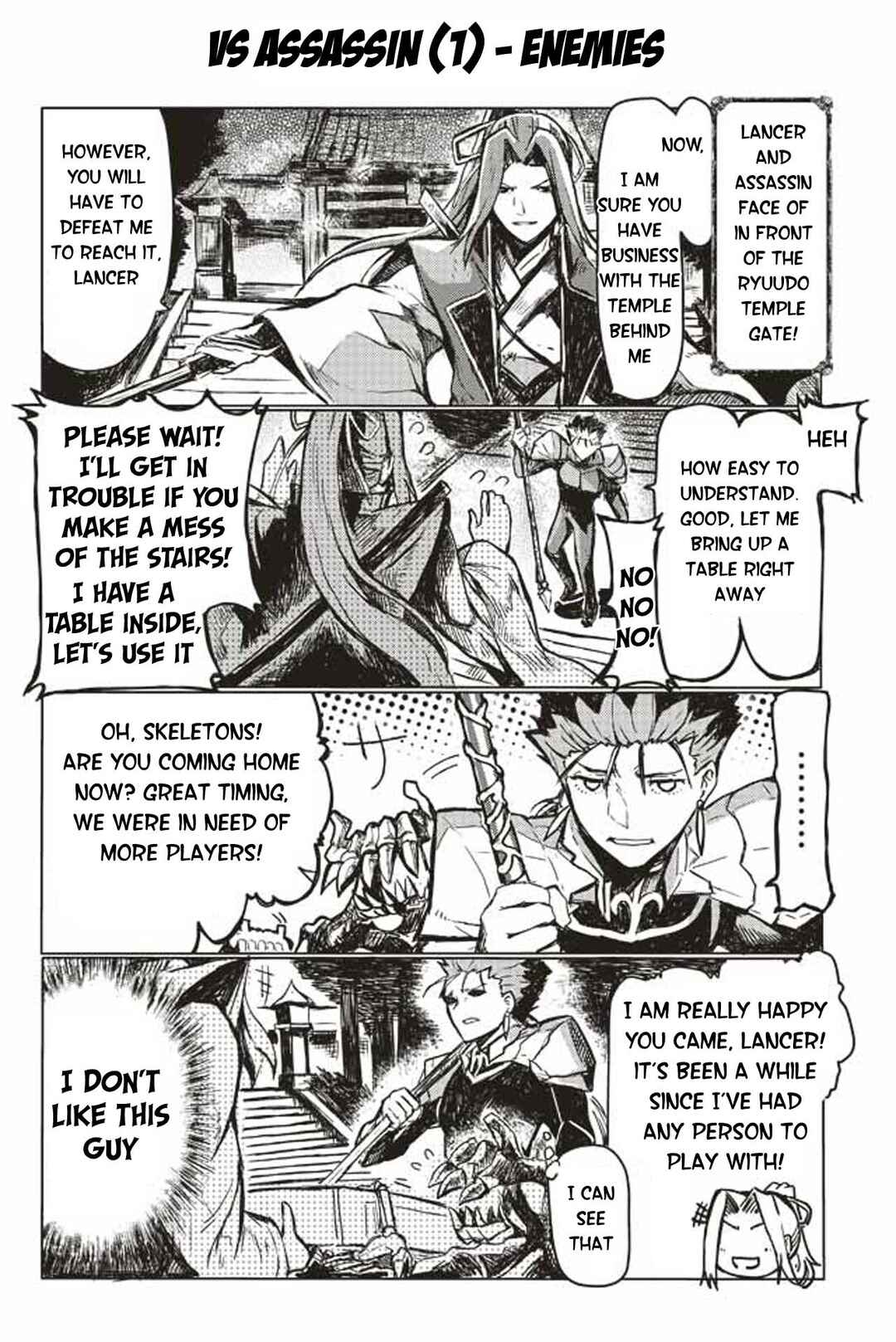Page 1 Chapter 101 Fate/mahjong night - Seihai Sensou