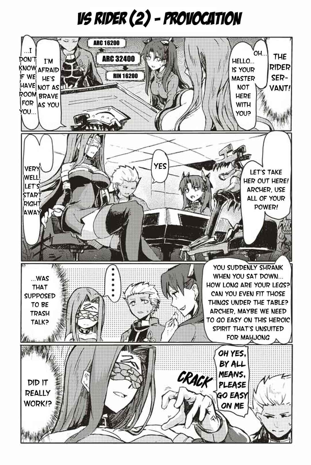 Page 1 Chapter 86 Fate/mahjong night - Seihai Sensou