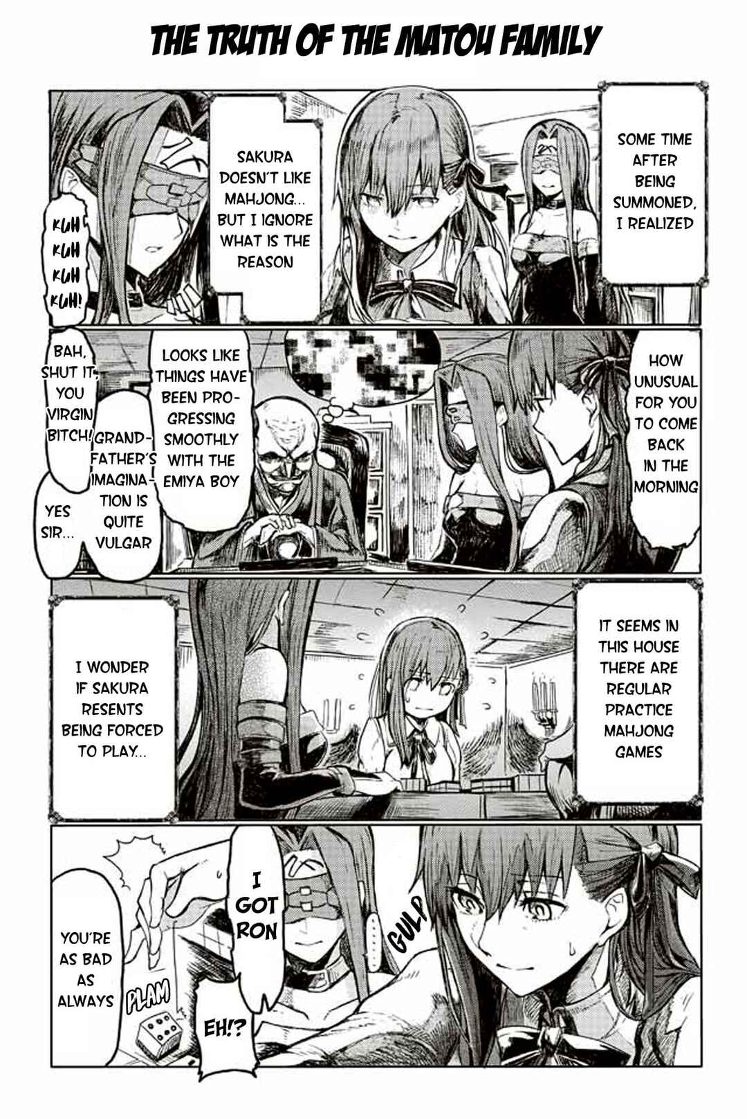 Page 1 Chapter 116 Fate/mahjong night - Seihai Sensou