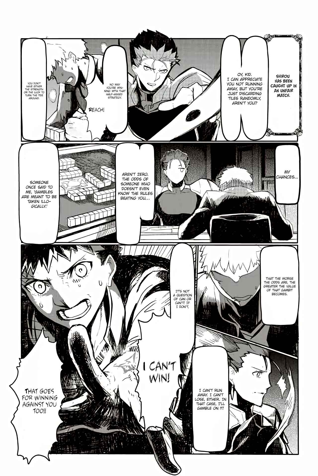 Page 2 Chapter 15 Fate/mahjong night - Seihai Sensou