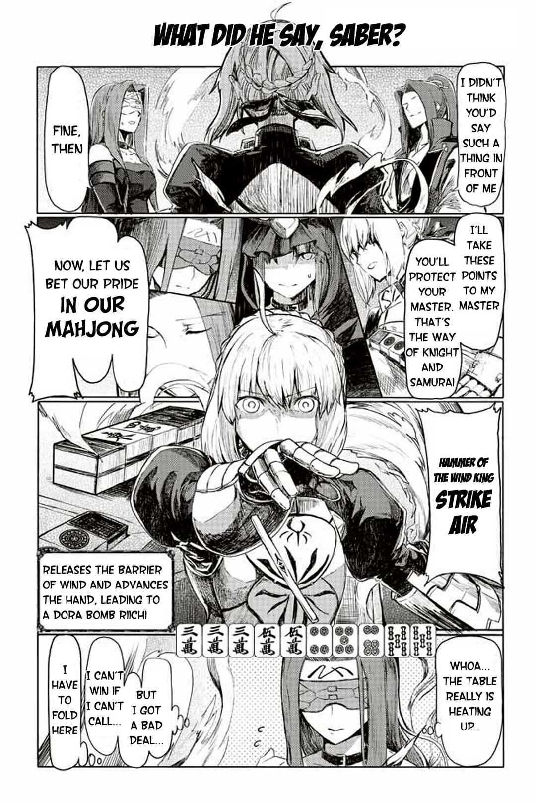 Page 1 Chapter 194 Fate/mahjong night - Seihai Sensou