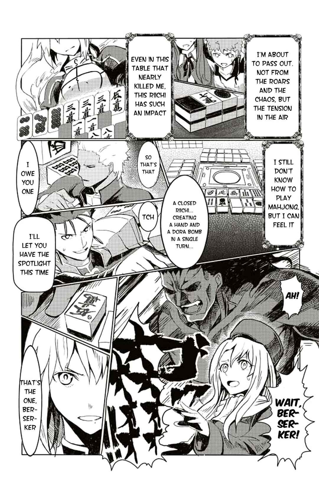 Page 1 Chapter 41 Fate/mahjong night - Seihai Sensou