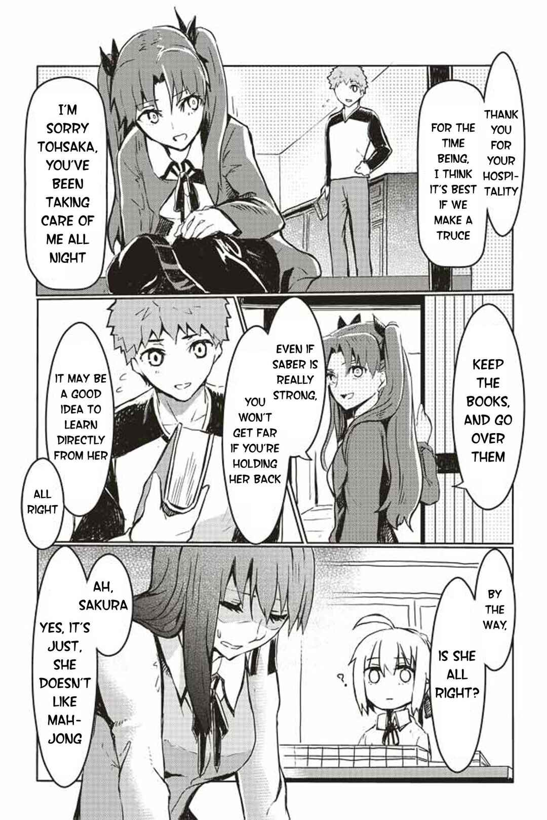 Page 1 Chapter 53 Fate/mahjong night - Seihai Sensou