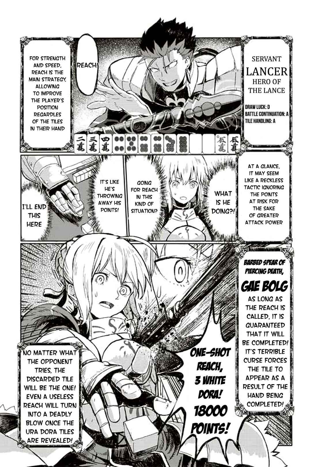 Page 1 Chapter 21 Fate/mahjong night - Seihai Sensou