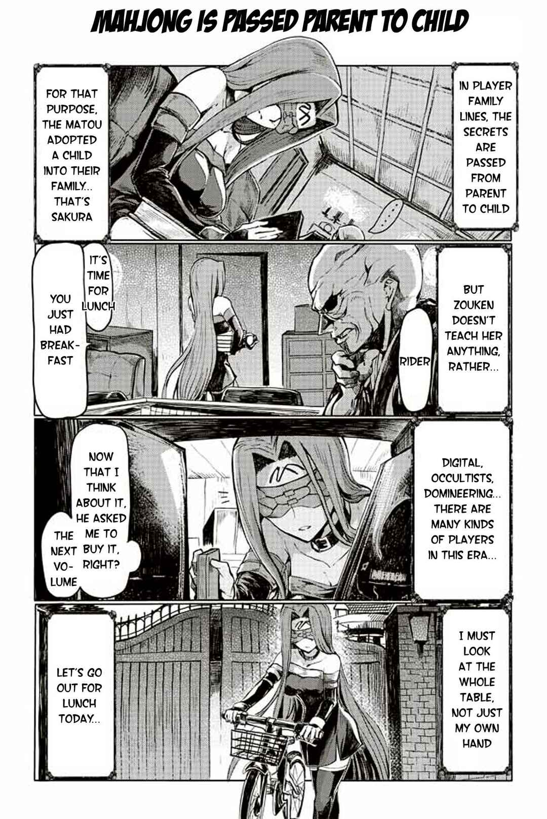 Page 1 Chapter 169 Fate/mahjong night - Seihai Sensou
