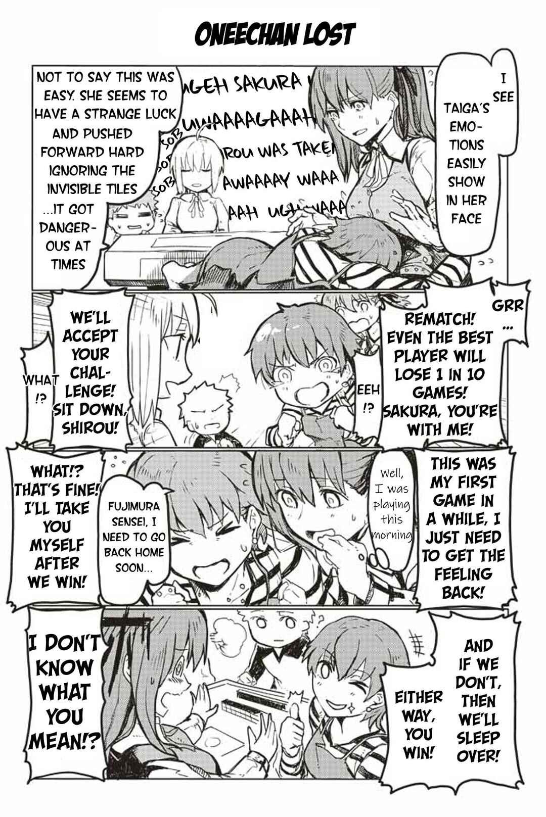 Page 1 Chapter 97 Fate/mahjong night - Seihai Sensou