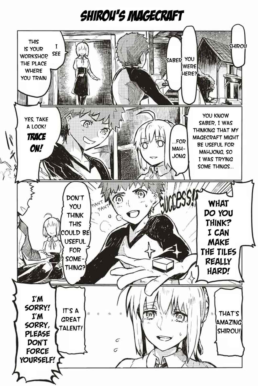 Page 1 Chapter 98 Fate/mahjong night - Seihai Sensou