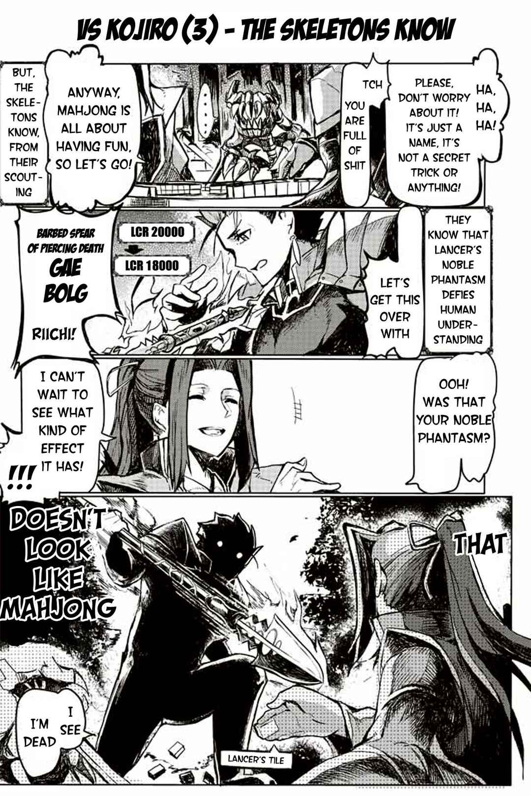 Page 1 Chapter 103 Fate/mahjong night - Seihai Sensou