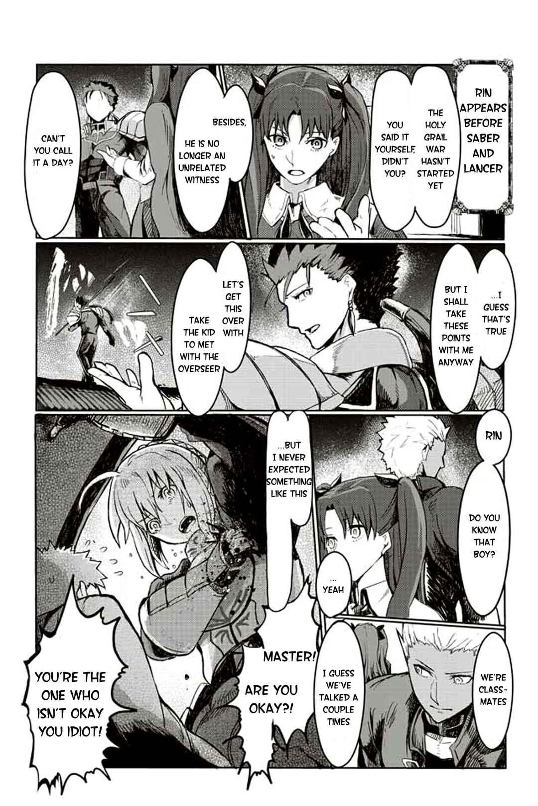 Page 1 Chapter 23 Fate/mahjong night - Seihai Sensou