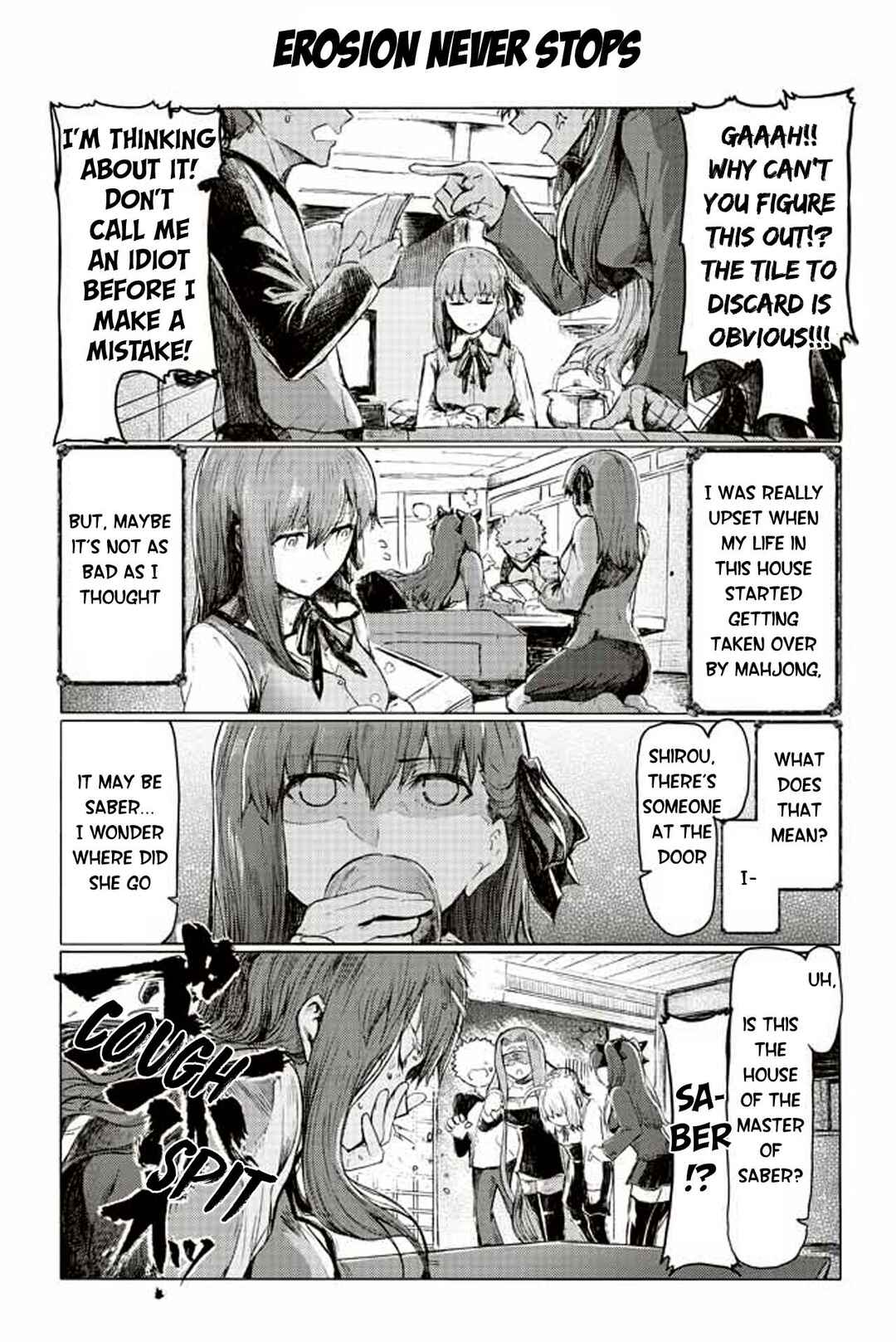 Page 1 Chapter 198 Fate/mahjong night - Seihai Sensou