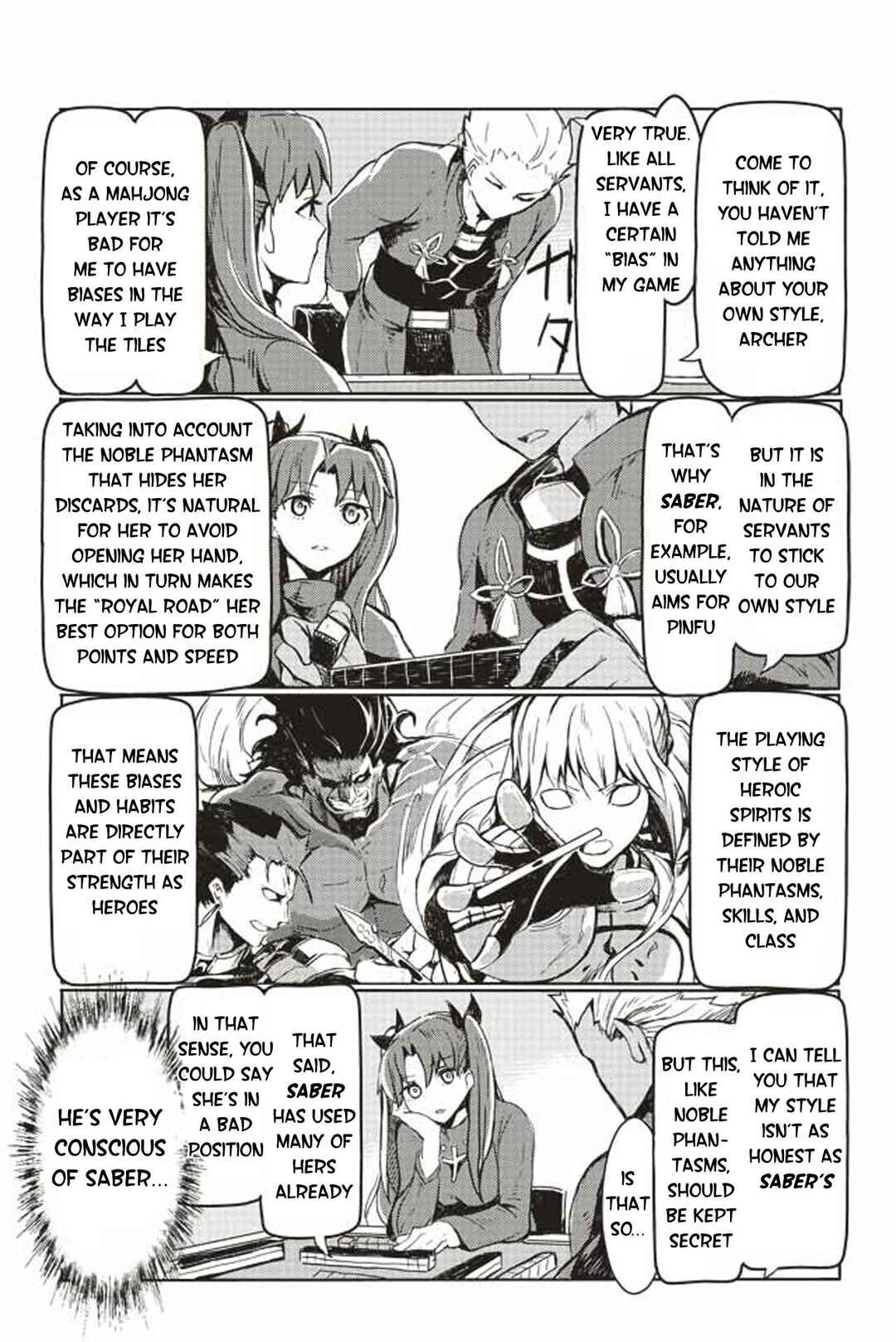 Page 1 Chapter 61 Fate/mahjong night - Seihai Sensou