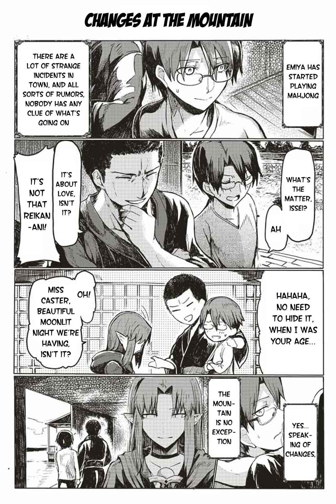 Page 1 Chapter 146 Fate/mahjong night - Seihai Sensou
