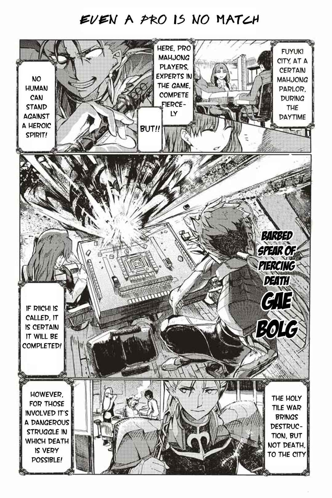 Page 1 Chapter 71 Fate/mahjong night - Seihai Sensou