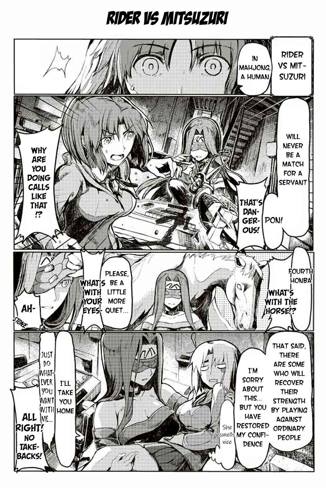 Page 1 Chapter 164 Fate/mahjong night - Seihai Sensou