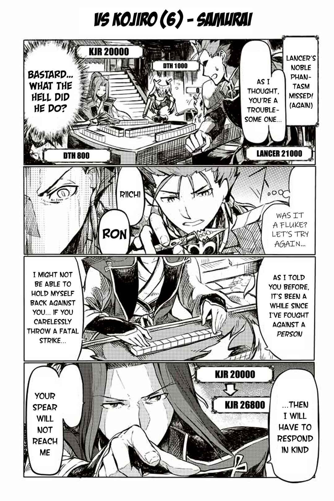 Page 1 Chapter 106 Fate/mahjong night - Seihai Sensou