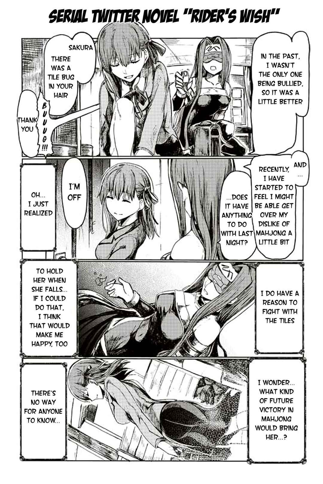 Page 1 Chapter 120 Fate/mahjong night - Seihai Sensou
