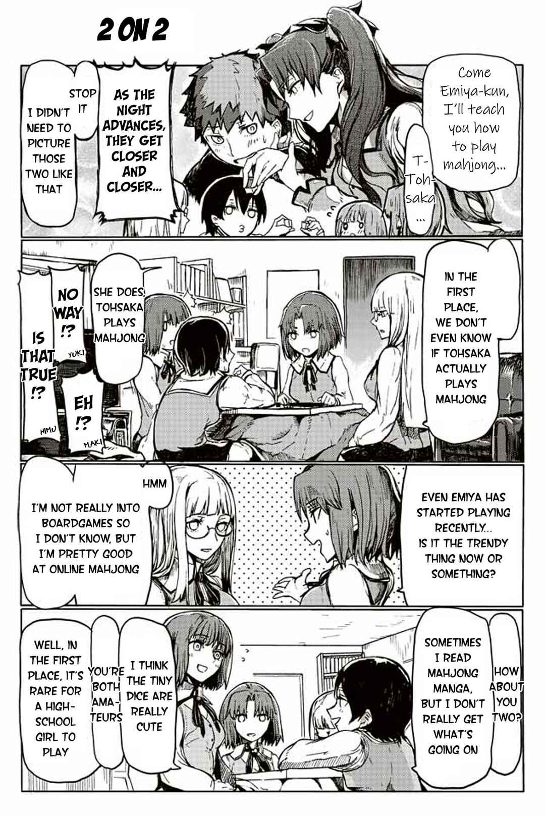 Page 1 Chapter 147 Fate/mahjong night - Seihai Sensou