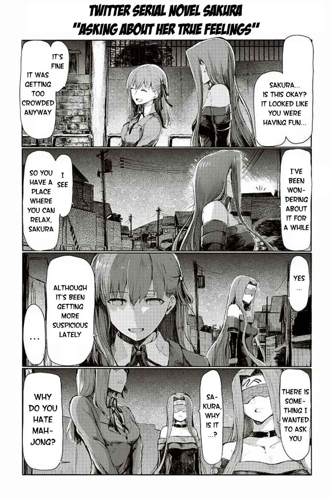 Page 1 Chapter 200 Fate/mahjong night - Seihai Sensou
