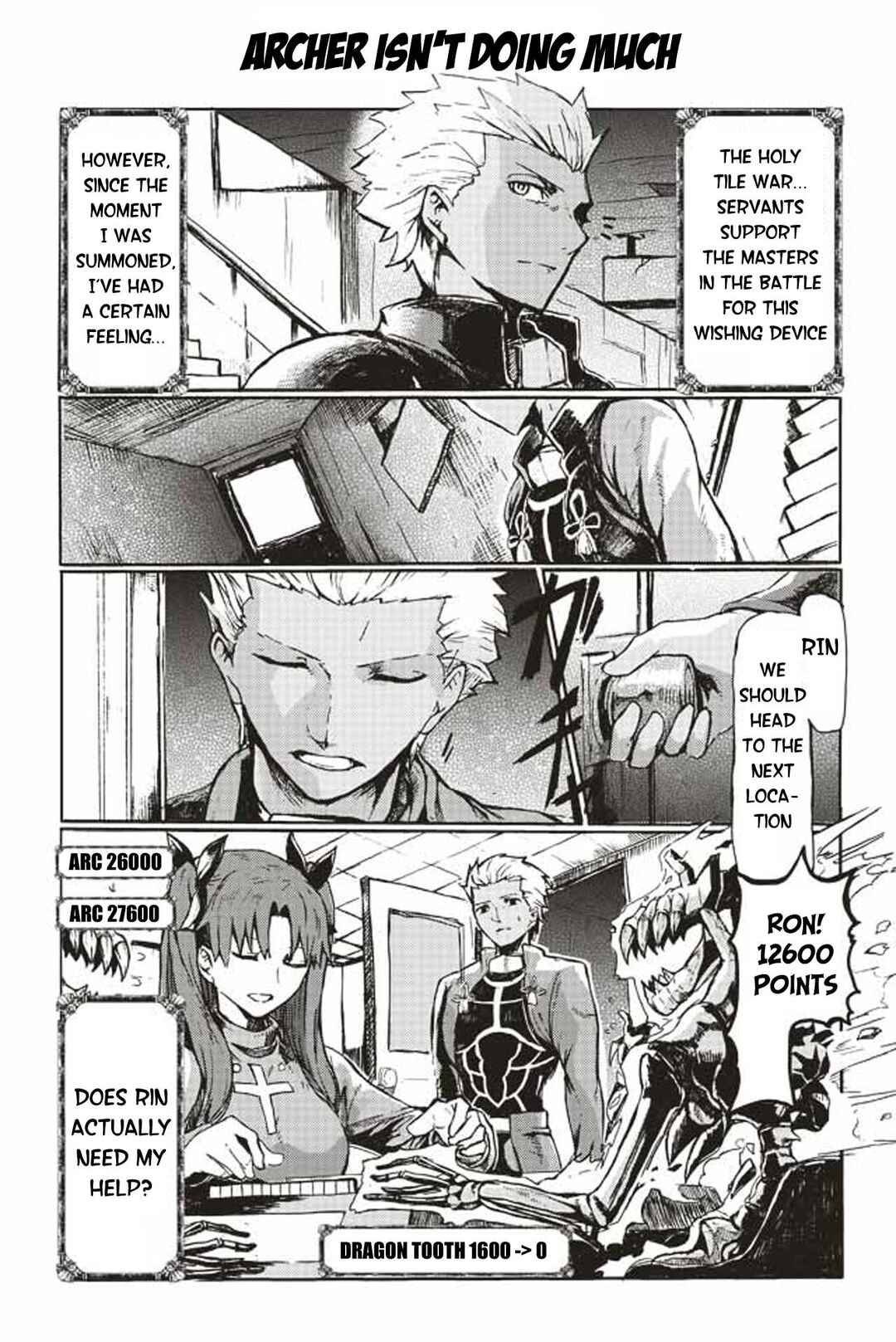 Page 1 Chapter 83 Fate/mahjong night - Seihai Sensou