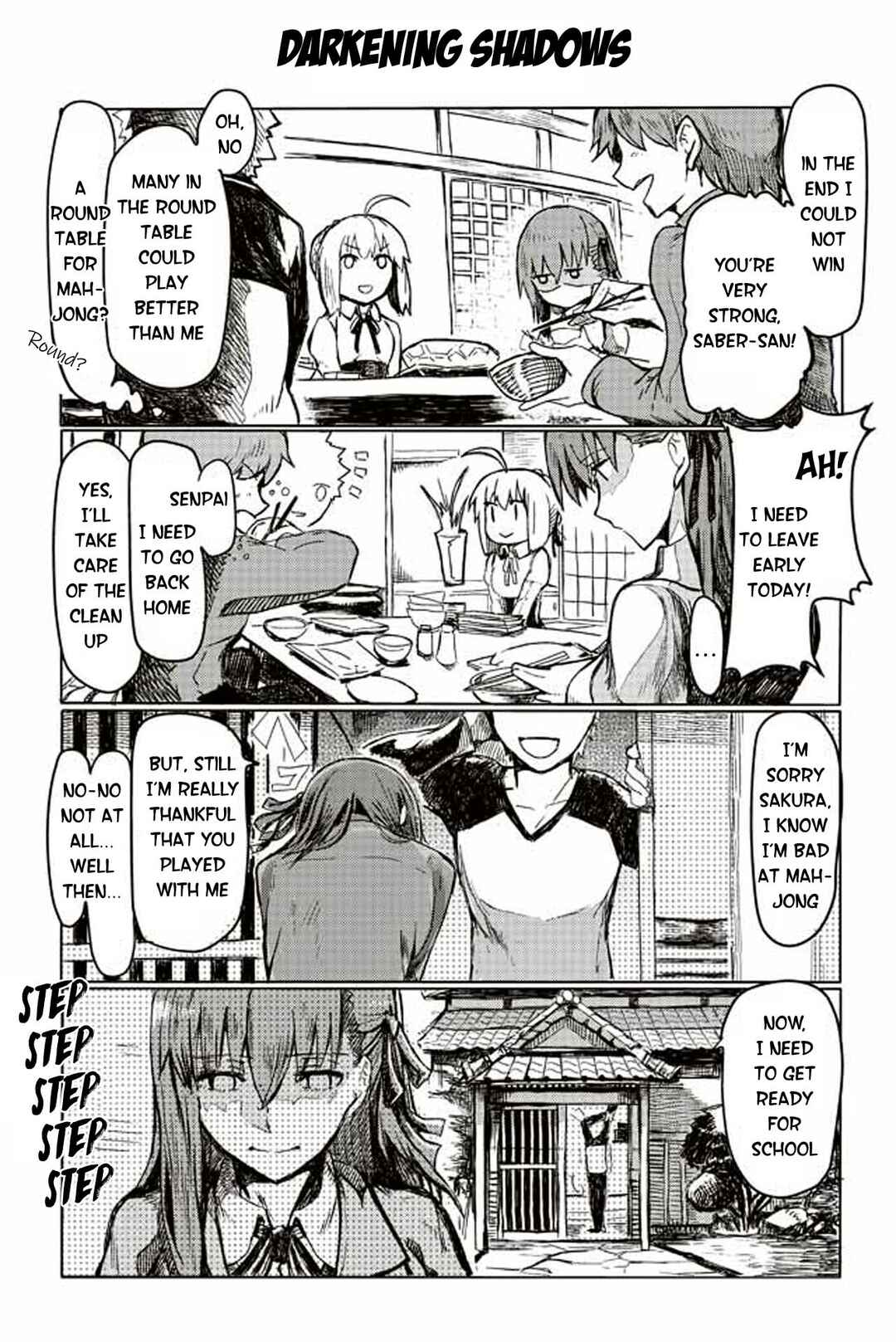 Page 1 Chapter 114 Fate/mahjong night - Seihai Sensou