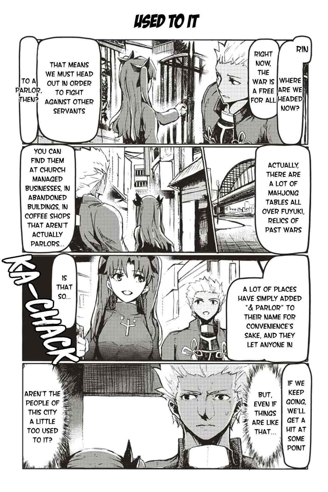 Page 1 Chapter 81 Fate/mahjong night - Seihai Sensou