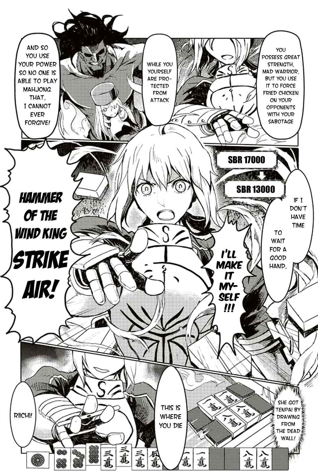 Page 1 Chapter 40 Fate/mahjong night - Seihai Sensou
