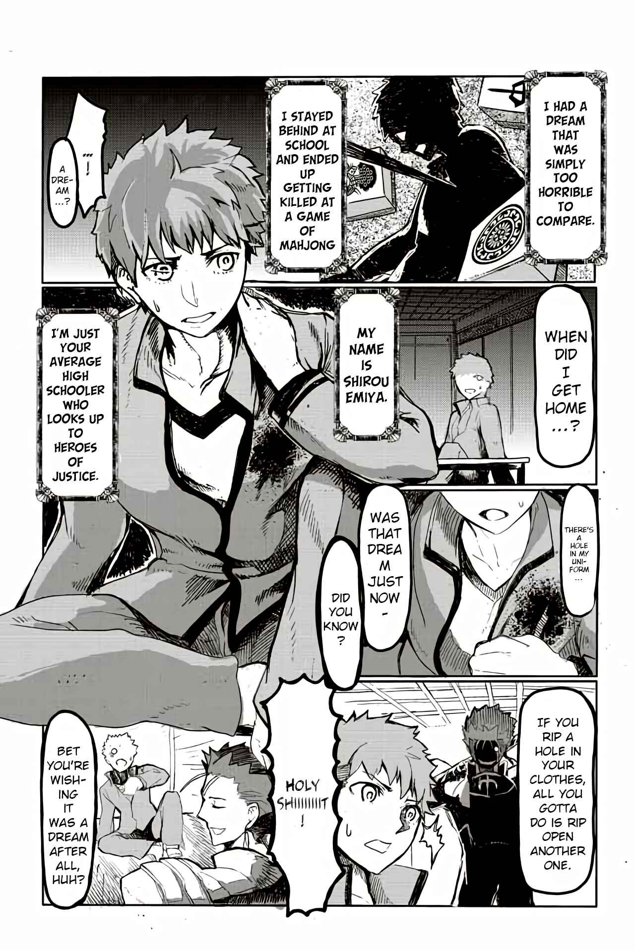 Page 2 Chapter 12 Fate/mahjong night - Seihai Sensou