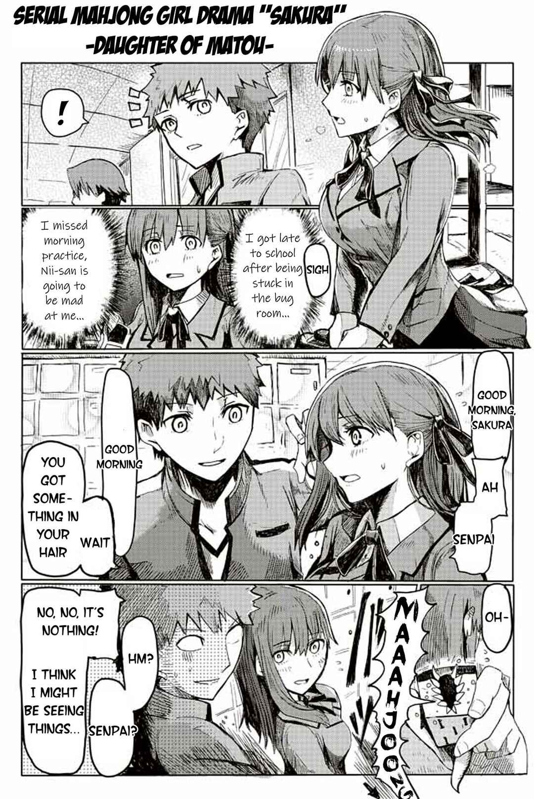 Page 1 Chapter 130 Fate/mahjong night - Seihai Sensou