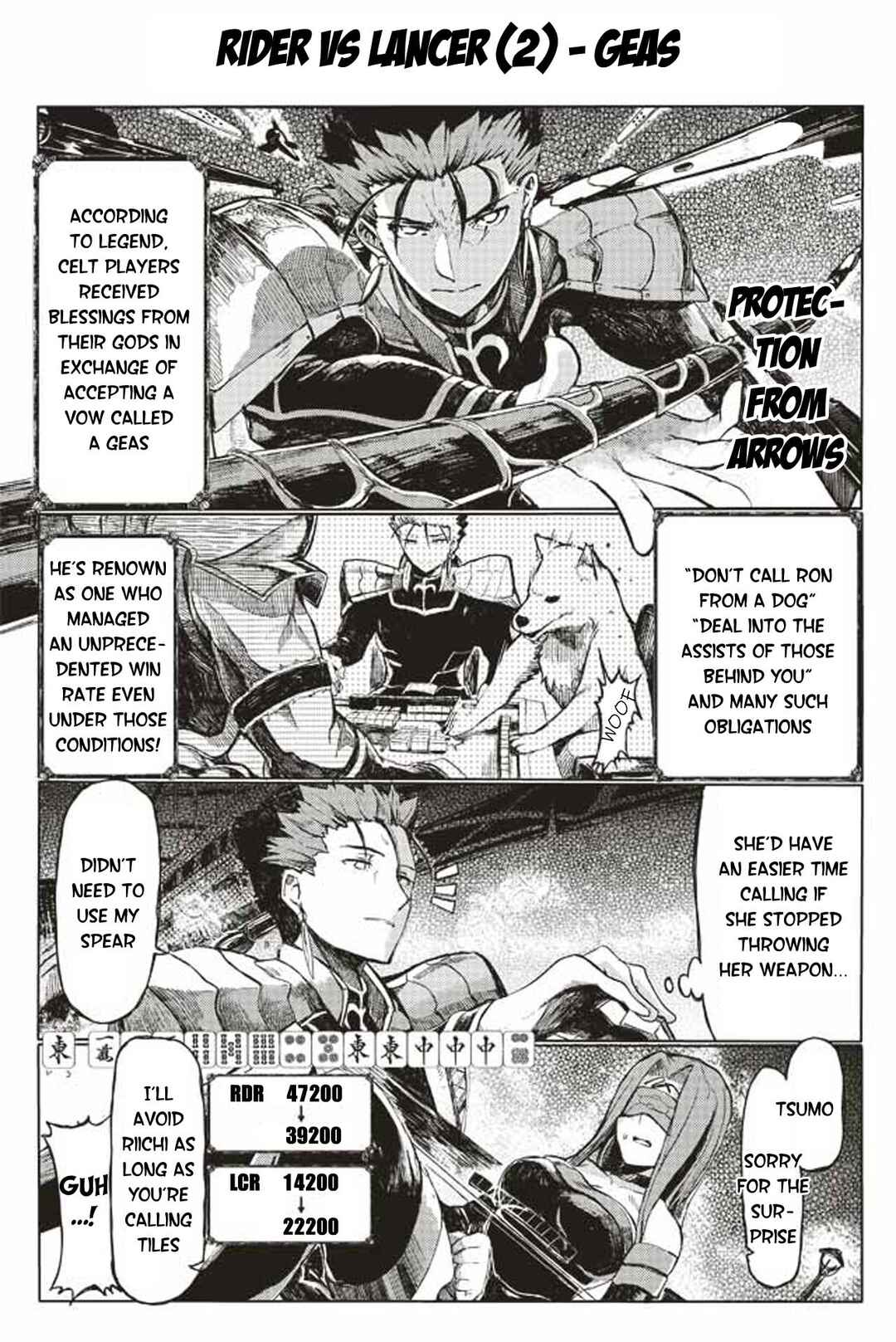 Page 1 Chapter 156 Fate/mahjong night - Seihai Sensou