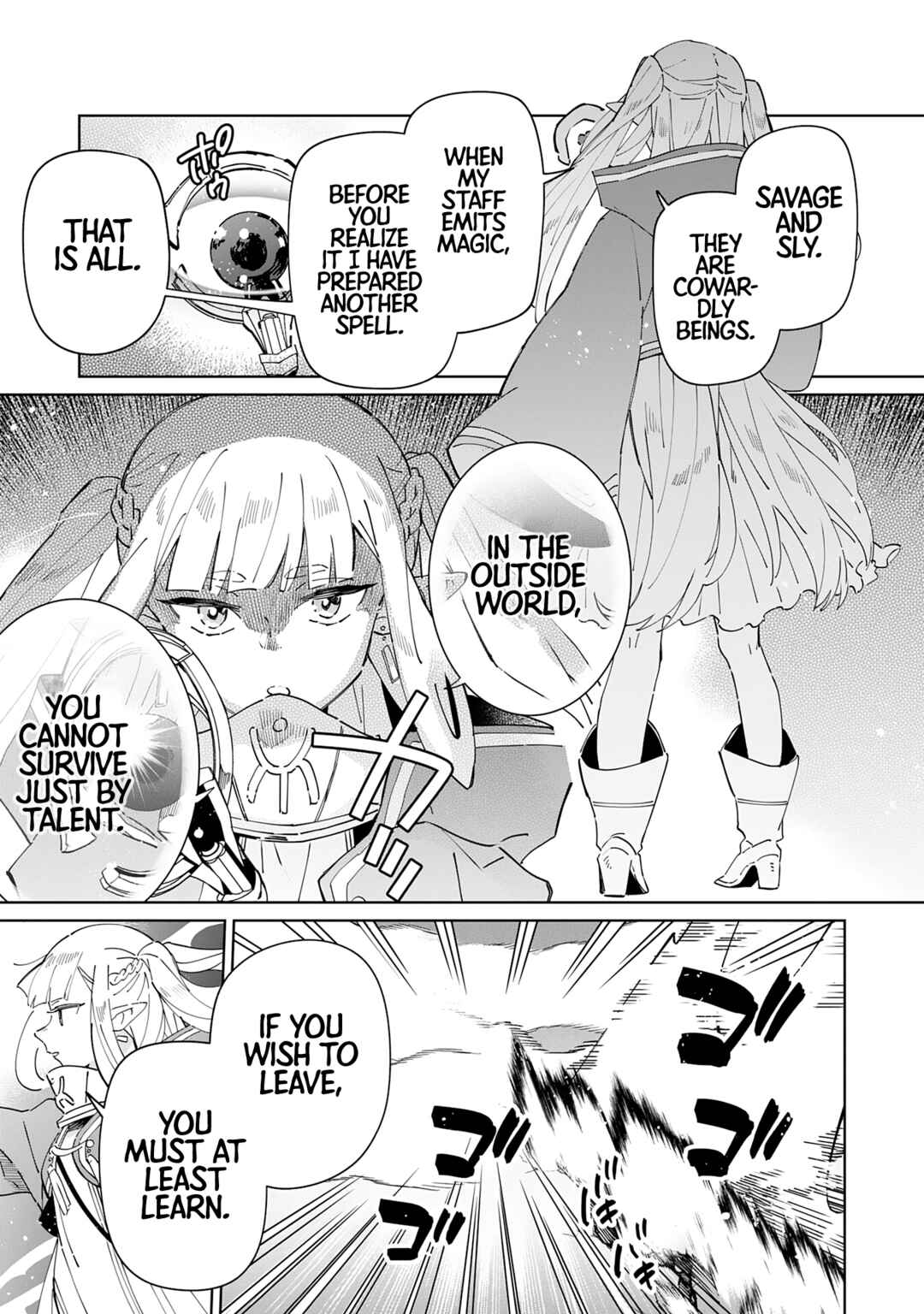 Page 11 Chapter 3 Majutsu wo Kiwamete Tabi ni Deta Tensei Elf, Moteamashita Jumyou de Ikeru Densetsu to naru