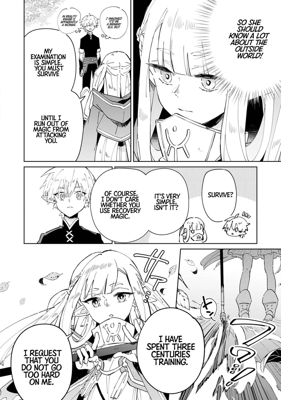 Page 7 Chapter 3 Majutsu wo Kiwamete Tabi ni Deta Tensei Elf, Moteamashita Jumyou de Ikeru Densetsu to naru