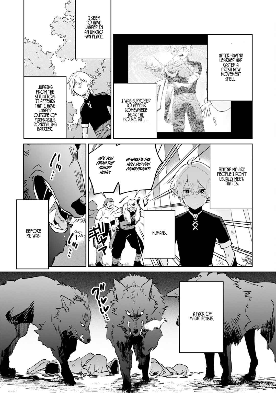 Page 2 Chapter 2 Majutsu wo Kiwamete Tabi ni Deta Tensei Elf, Moteamashita Jumyou de Ikeru Densetsu to naru