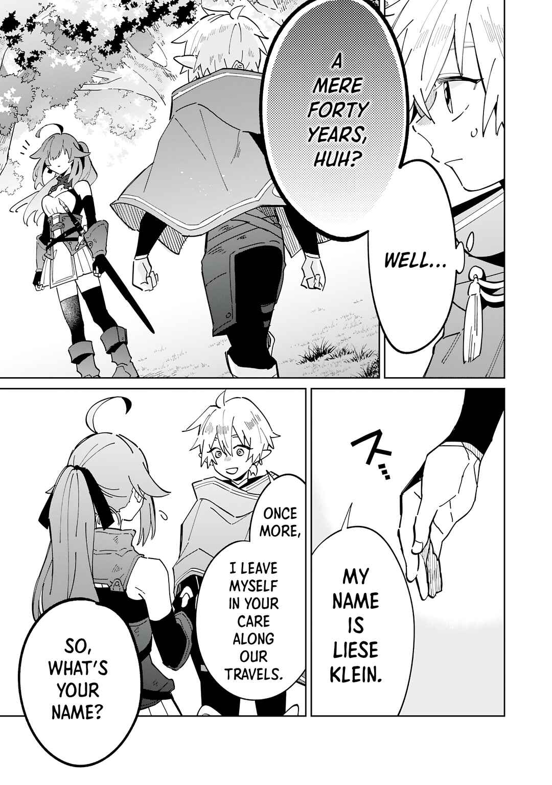 Page 26 Chapter 4 Majutsu wo Kiwamete Tabi ni Deta Tensei Elf, Moteamashita Jumyou de Ikeru Densetsu to naru