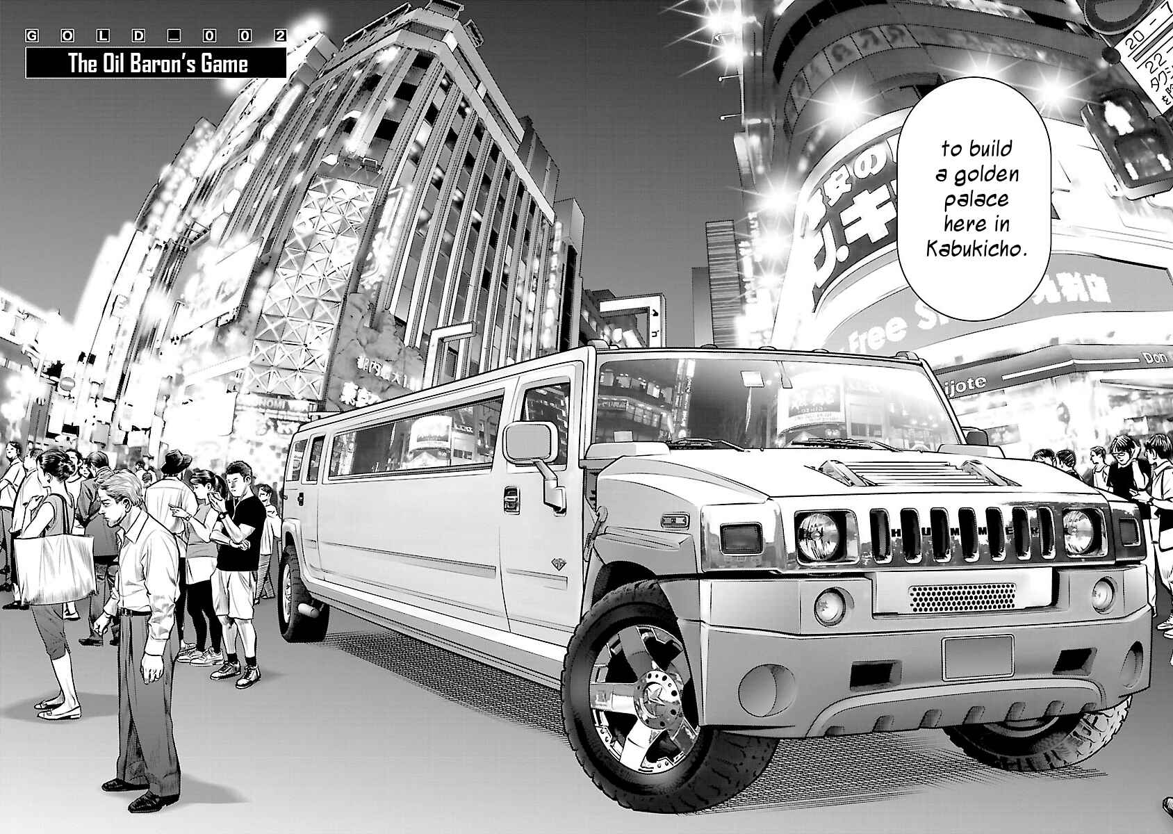 Page 2 Chapter 2 Babel the 2nd: Golden Boy