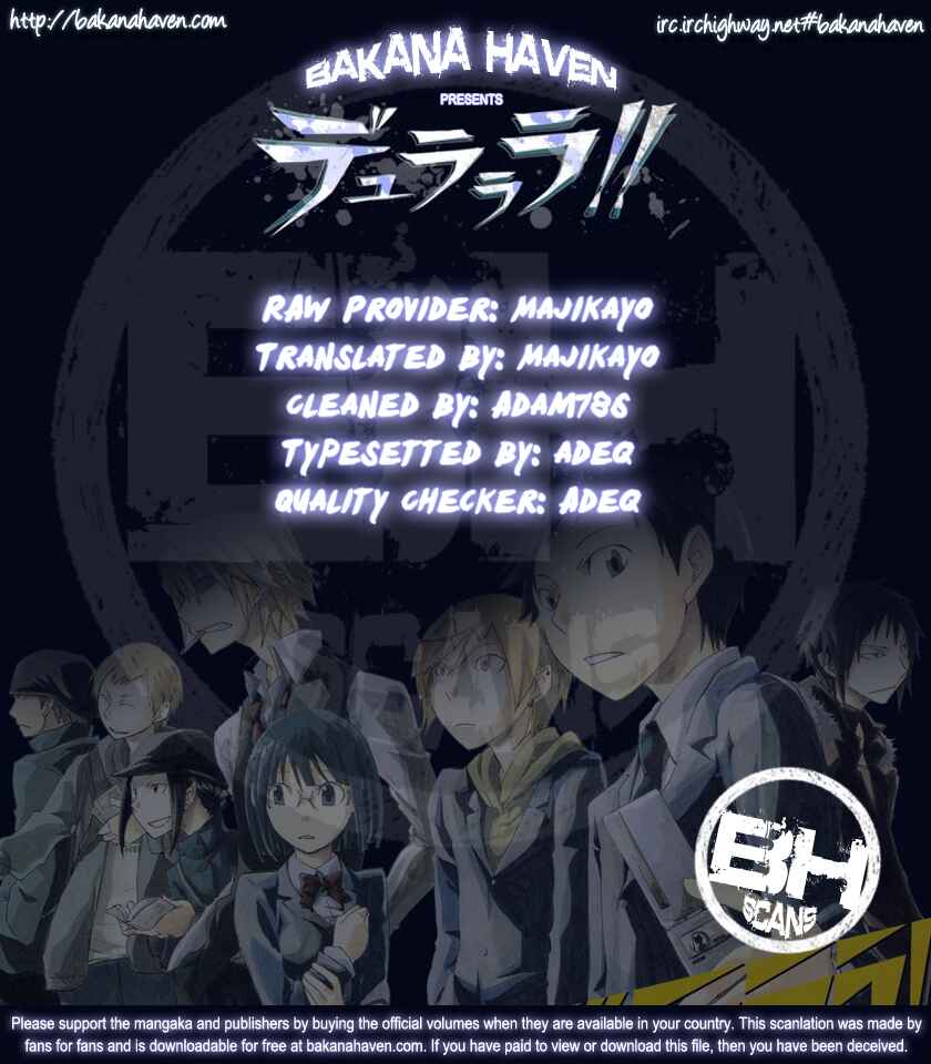 Page 35 Chapter 7 Durarara!!