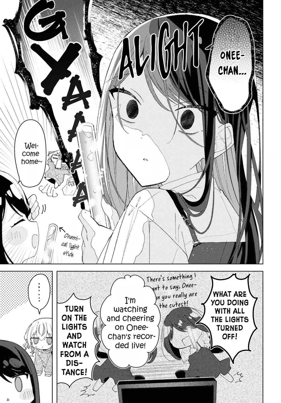 Page 34 Chapter 10 Herami Shimai wa Docchi mo Yanderu