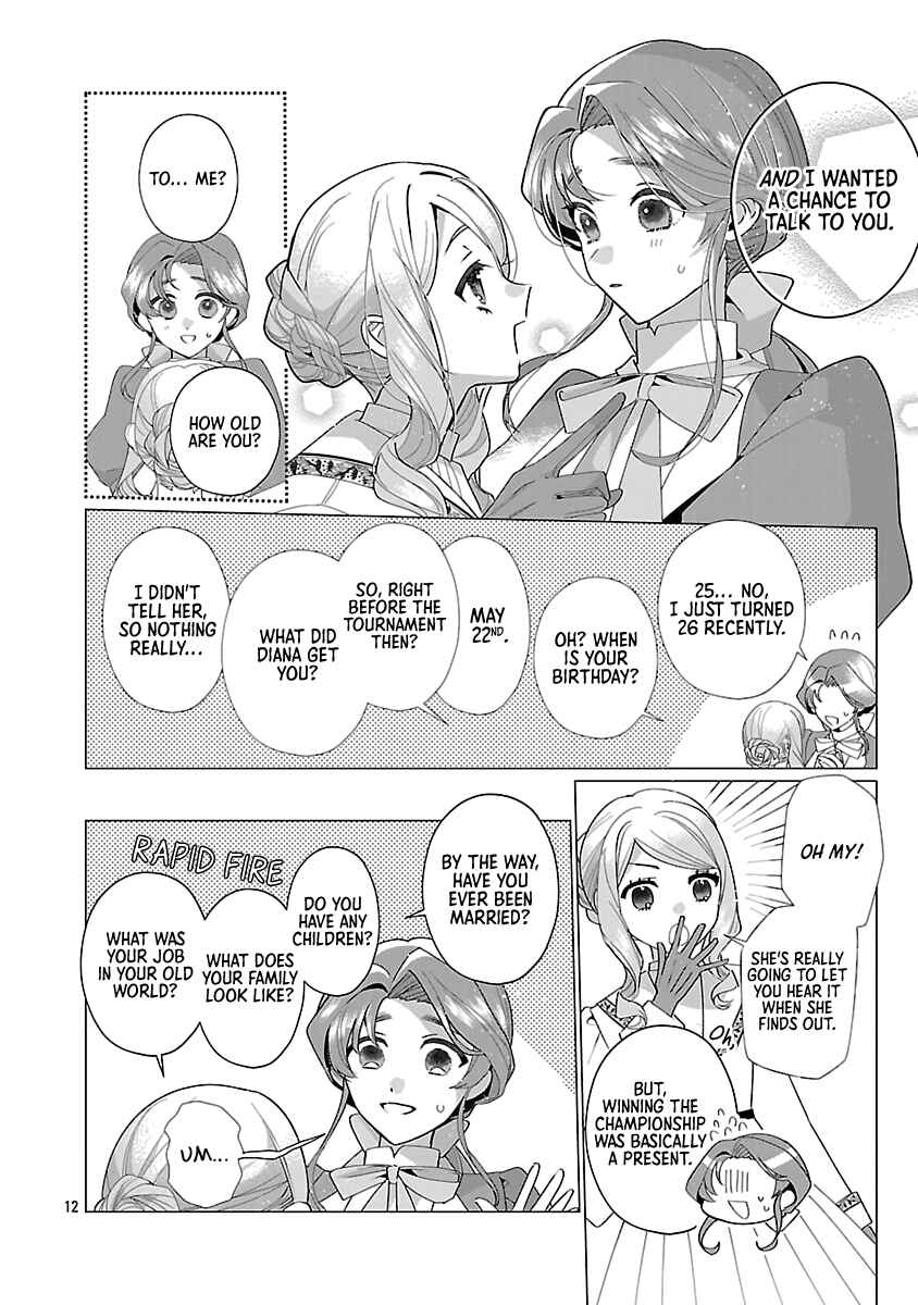 Page 12 Chapter 28 The Fed-Up Office Lady Wants to Serve the Villainess