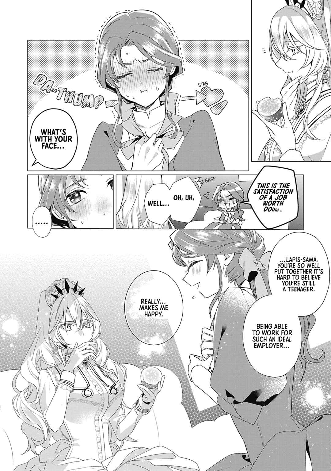 Page 14 Chapter 4 The Fed-Up Office Lady Wants to Serve the Villainess