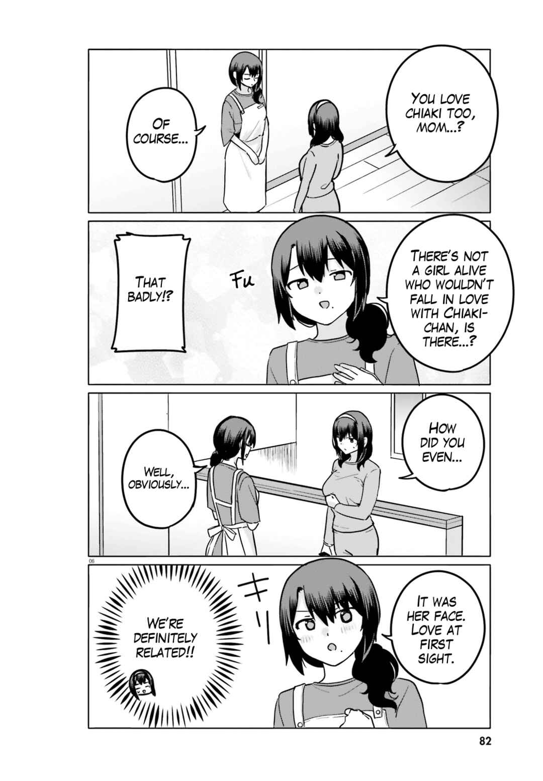 Page 6 Chapter 61 Sekai de Ichiban Oppai ga Suki!