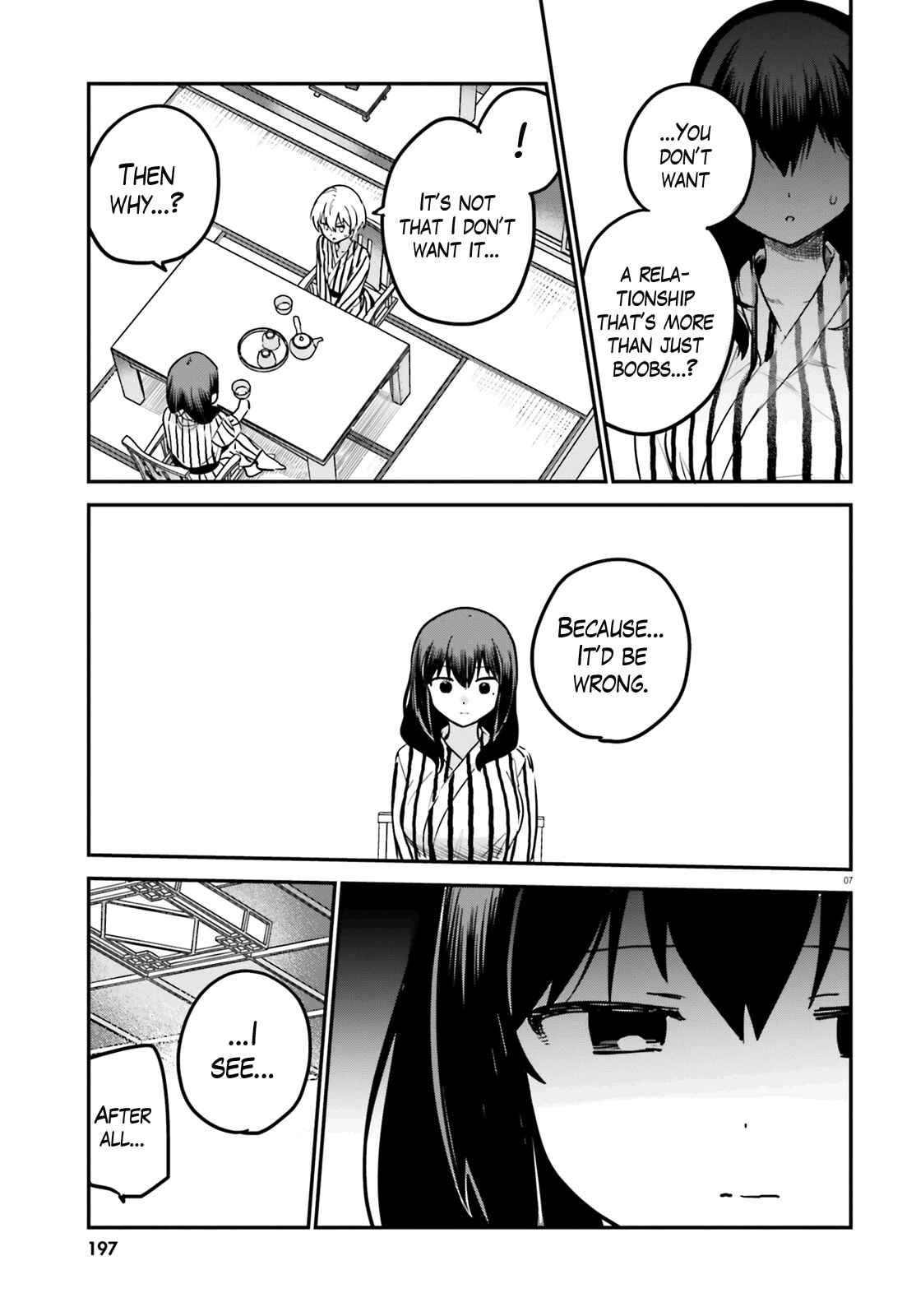 Page 7 Chapter 56 Sekai de Ichiban Oppai ga Suki!