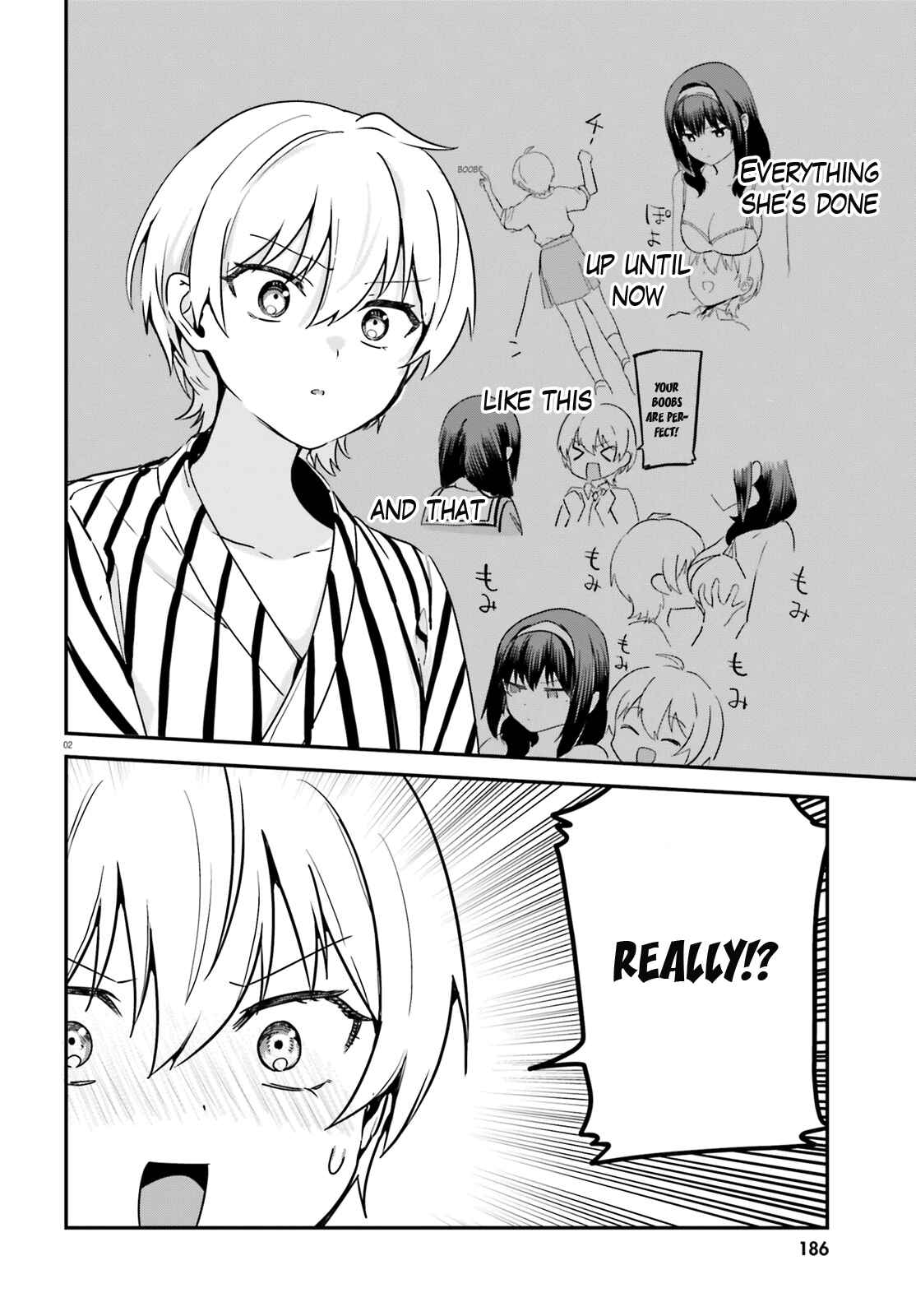 Page 2 Chapter 57 Sekai de Ichiban Oppai ga Suki!