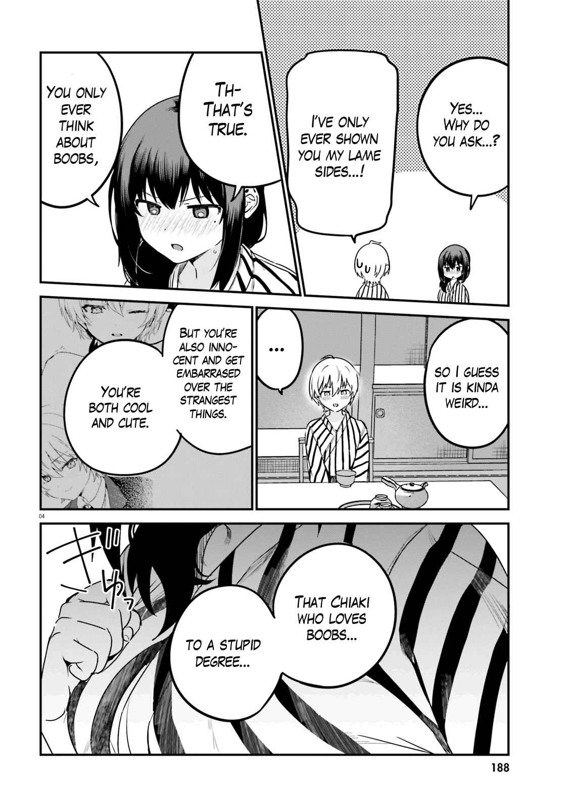 Page 4 Chapter 57 Sekai de Ichiban Oppai ga Suki!