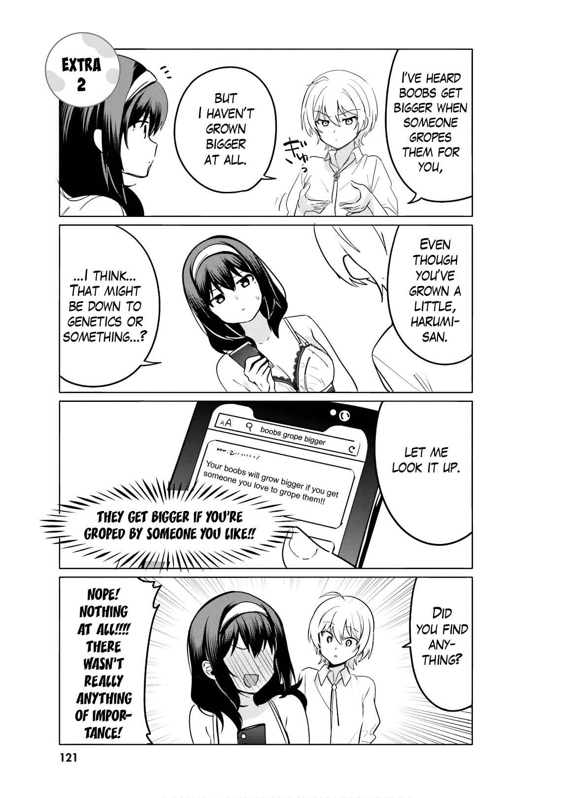 Page 11 Chapter 42.5 Sekai de Ichiban Oppai ga Suki!