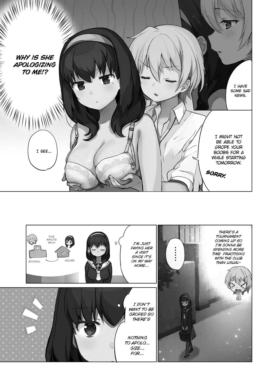 Page 1 Chapter 5 Sekai de Ichiban Oppai ga Suki!