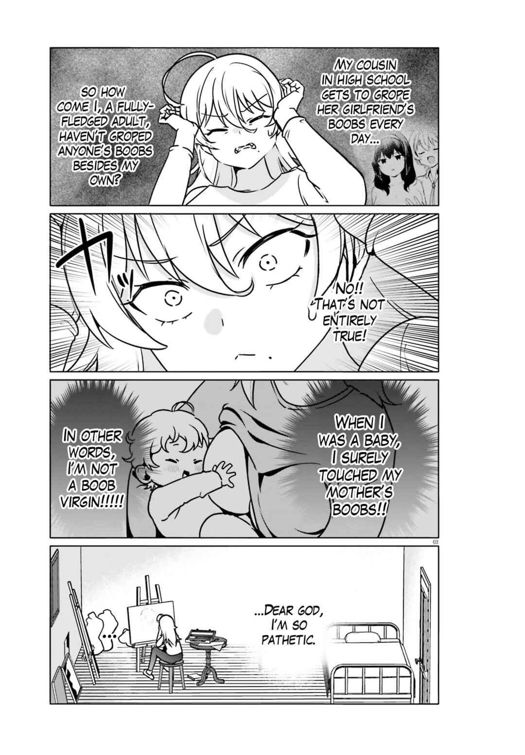 Page 3 Chapter 66 Sekai de Ichiban Oppai ga Suki!