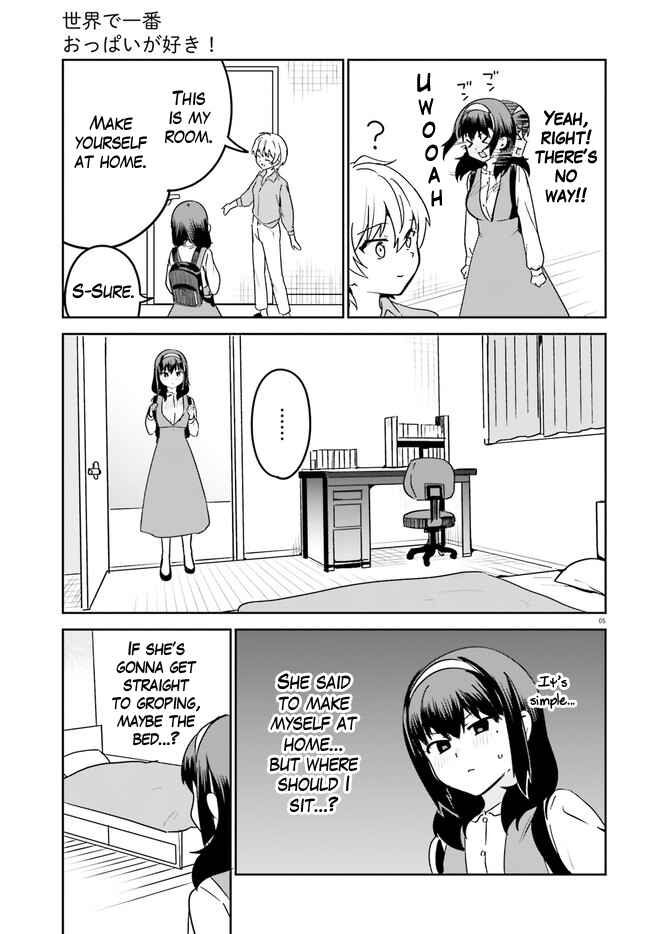 Page 5 Chapter 48 Sekai de Ichiban Oppai ga Suki!