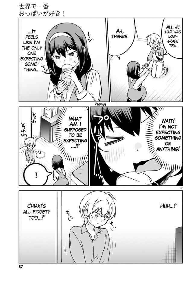 Page 7 Chapter 48 Sekai de Ichiban Oppai ga Suki!