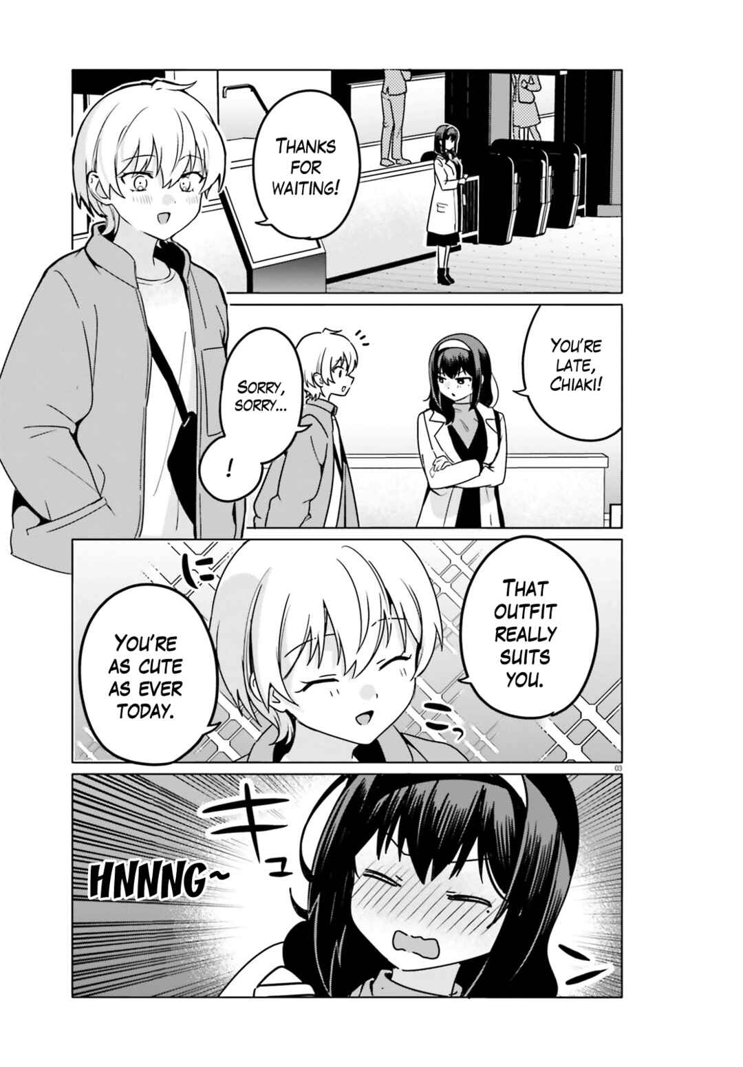 Page 3 Chapter 65 Sekai de Ichiban Oppai ga Suki!